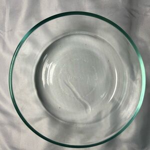 Vintage Pyrex Mixing Serving Clear Glass Bowl 1.75 Qt #7203 Cooking Baking Bowl